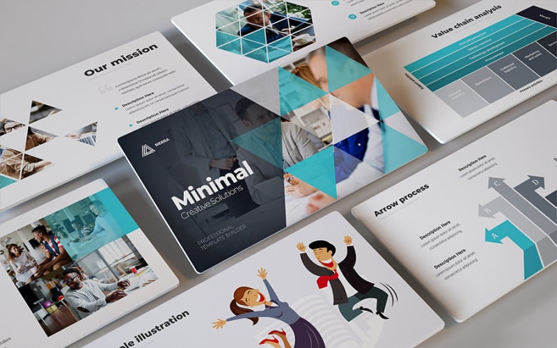 sierra business solutions powerpoint template original