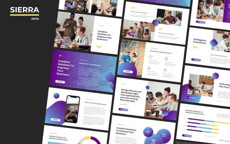 sierra modern powerpoint template original