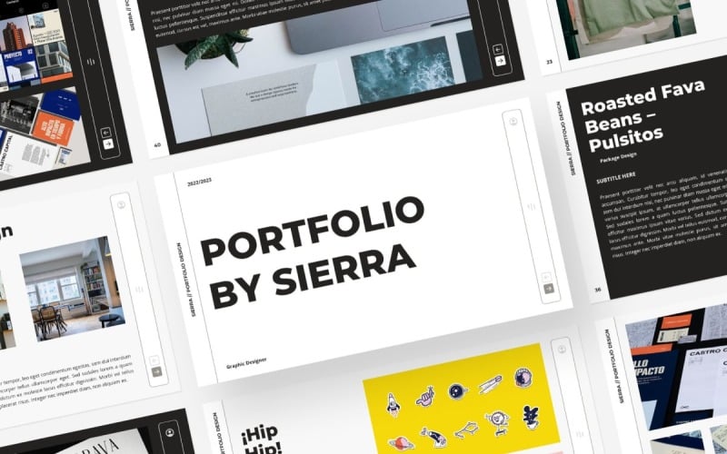 sierra portfolio powerpoint template original