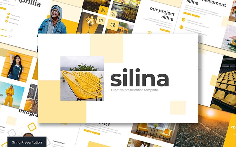 silina powerpoint template original