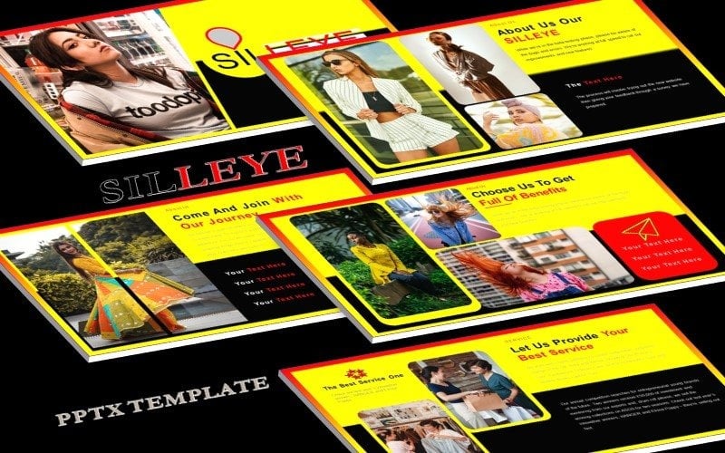 silleye crative powerpoint template original