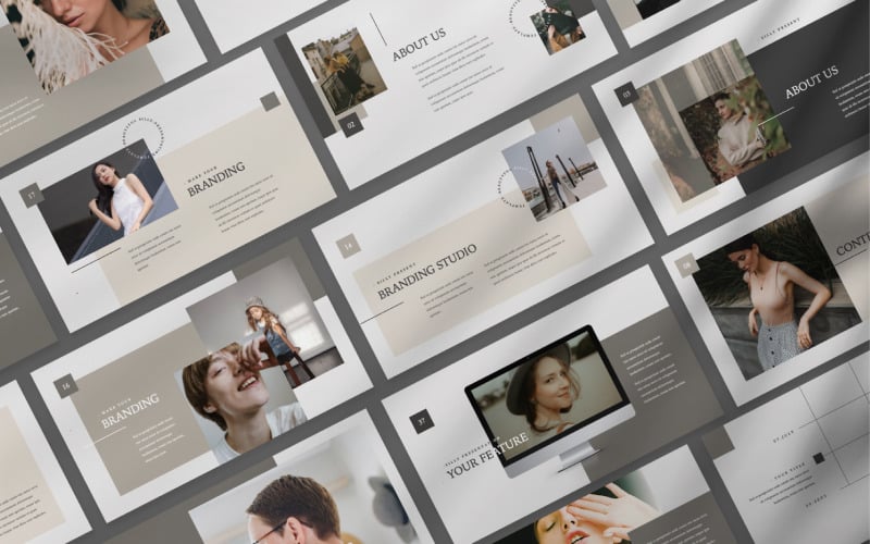 silly presentation powerpoint template original