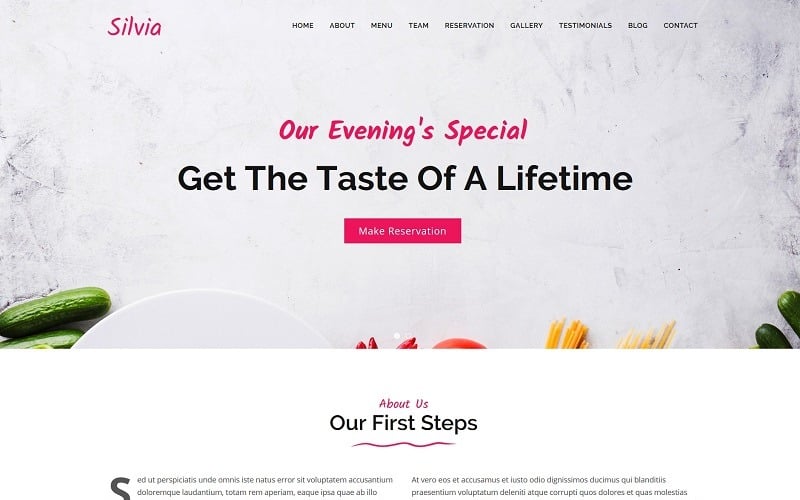 silvia fast food amp diner joomla amp template original