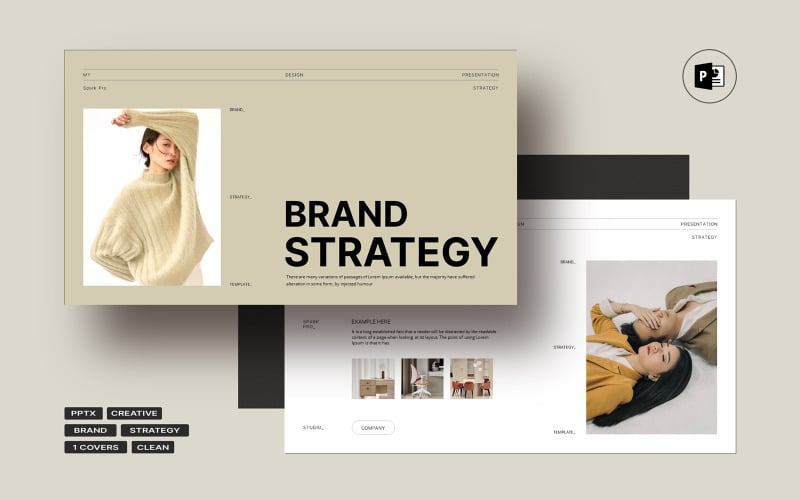 simple brand strategy presentation original