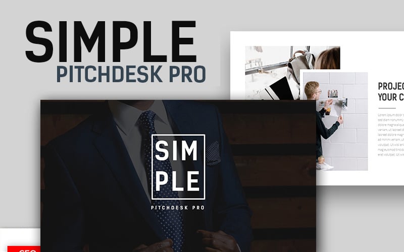 simple pitchdesk pro powerpoint template original