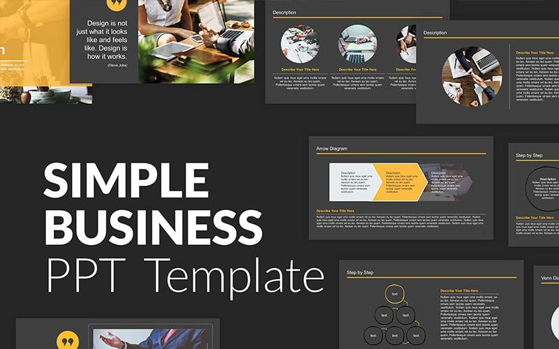 simple powerpoint template original