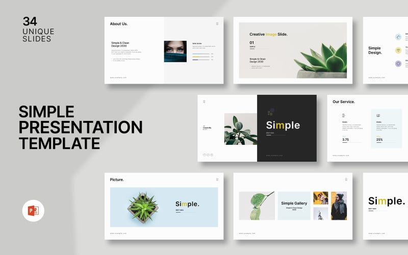 simple presentation template original