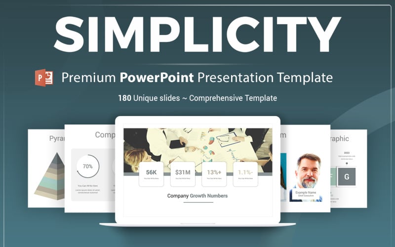 simplicity powerpoint presentation template original