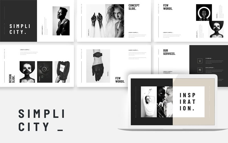 simplicity powerpoint template original