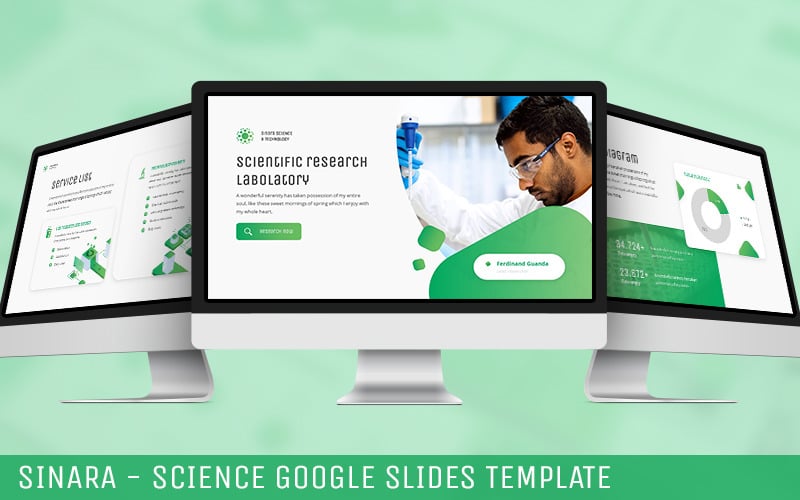 sinara science powerpoint template original