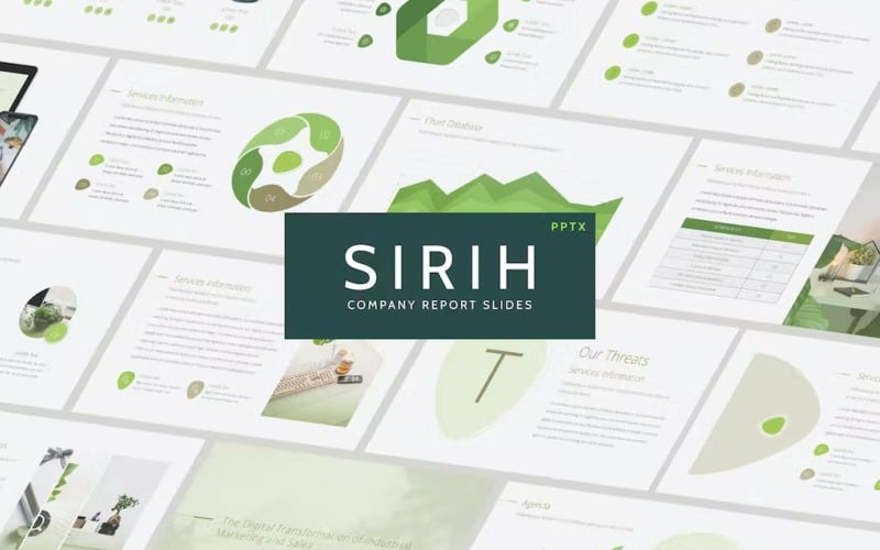 sirih company report powerpoint original