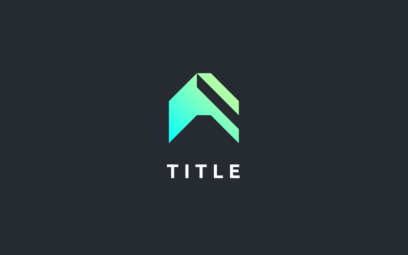 sleek lite a edgy monogram flat logo original