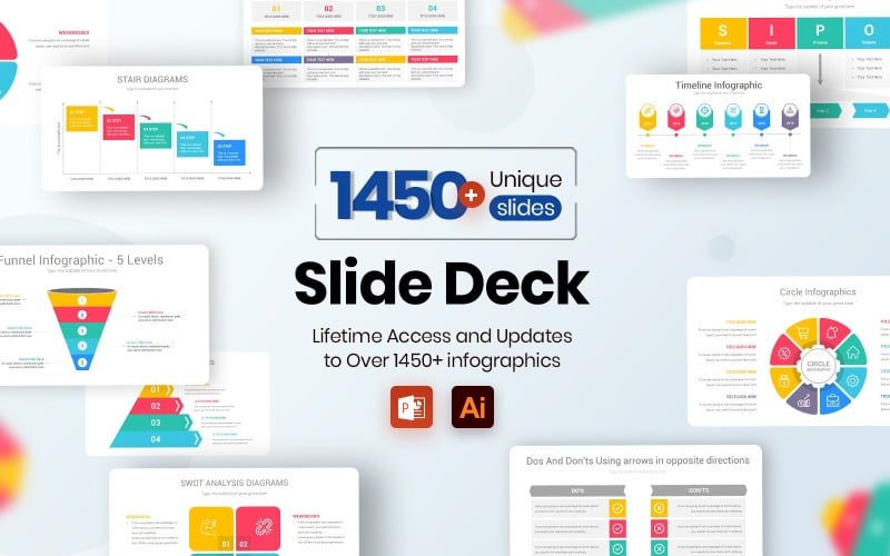 slide deck multipurpose infographics powerpoint template original