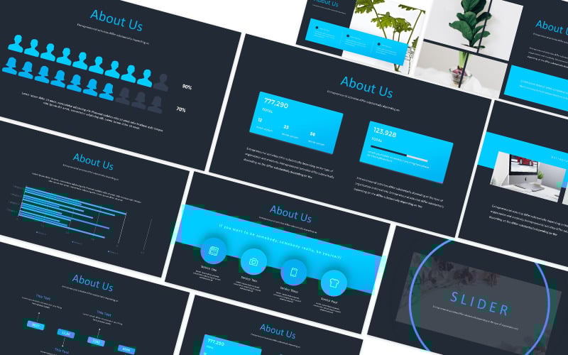 slider powerpoint template original