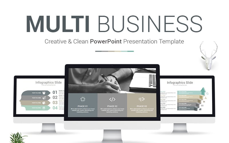slidesalad multi business powerpoint template original