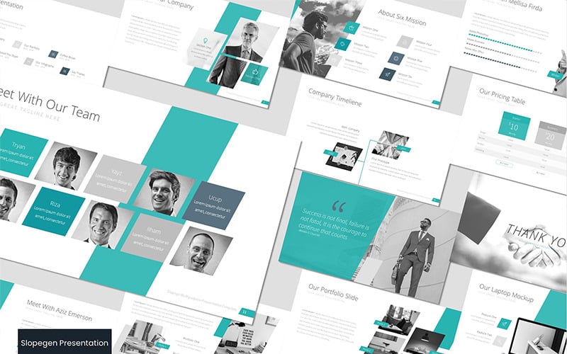 slopegen powerpoint template original