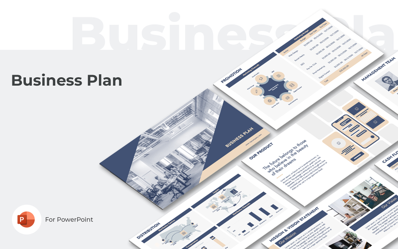 smart business plan powerpoint template original