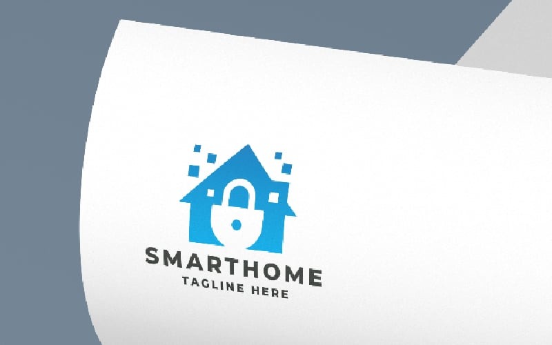 smart home logo pro template original