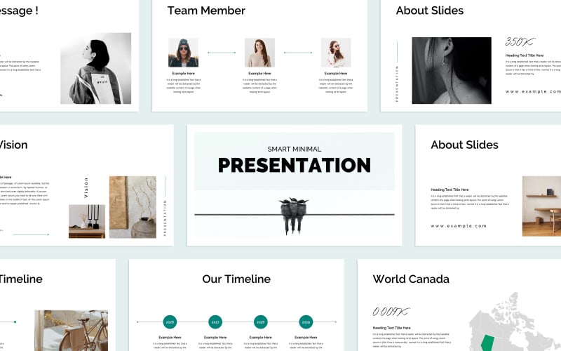 smart minimal presentation original