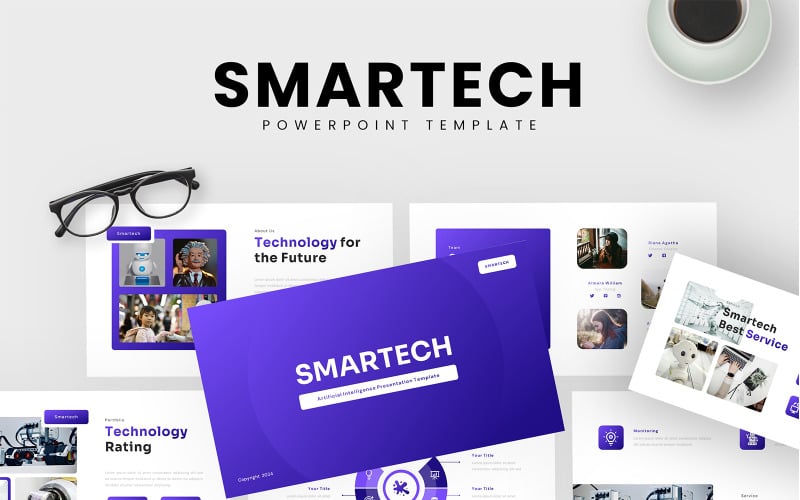 smartech ai powerpoint template original
