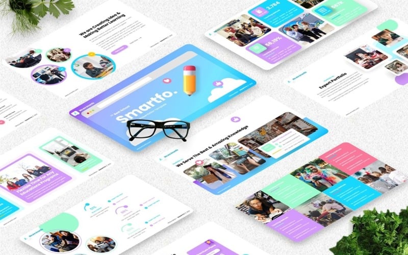 smartfo education creative powerpoint template original