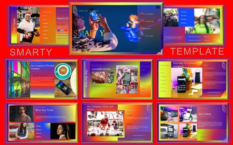 smarty marketing multipurpose creative strategy powerpoint original
