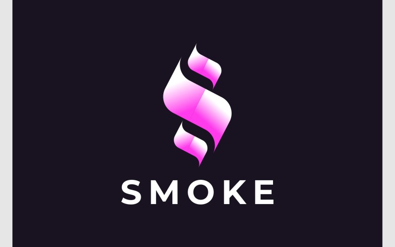 smoke fume vapor abstract logo original