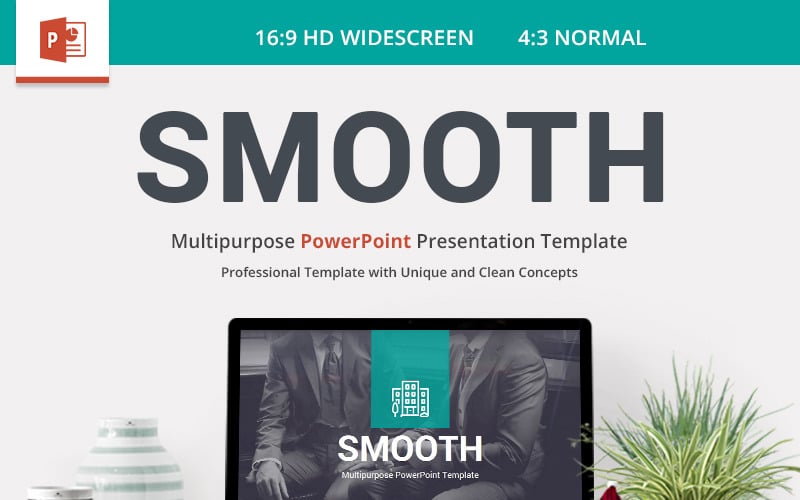 smooth powerpoint template original