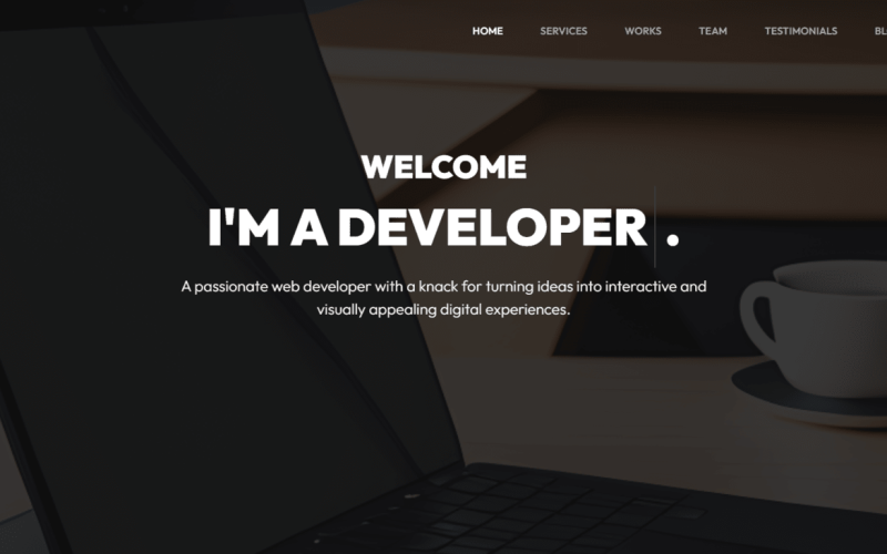 smoothfolio portfolio html template original