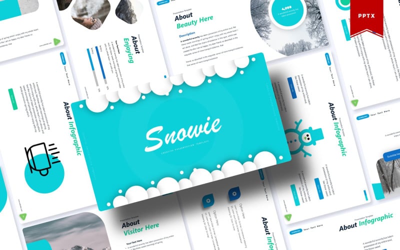 snowie powerpoint template original