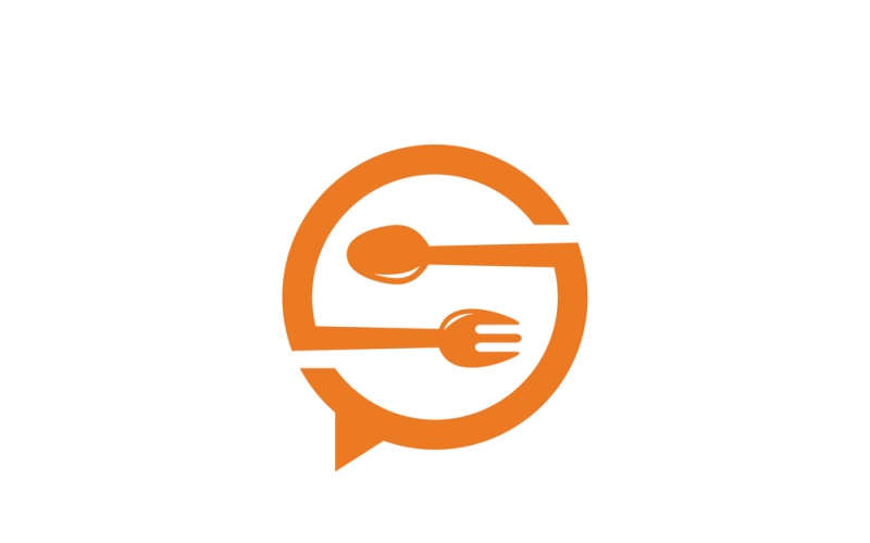 social eat vector logo template original