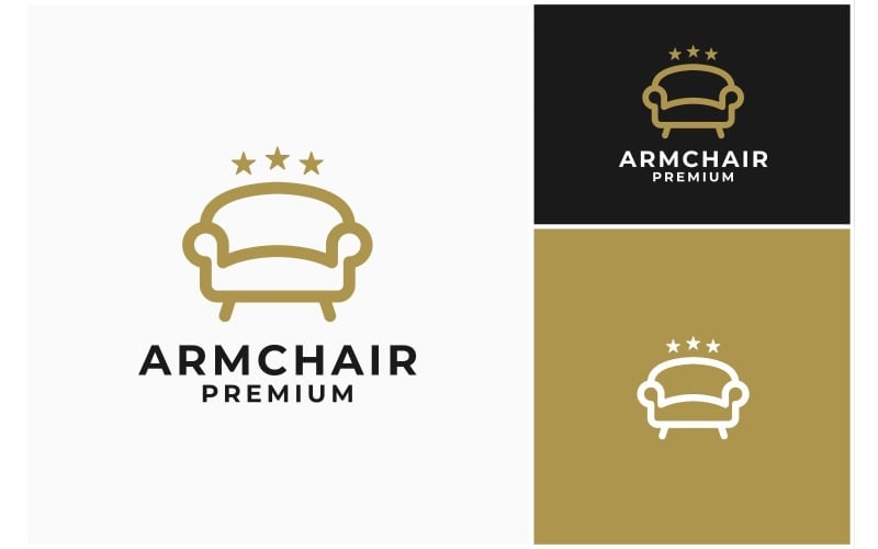 sofa armchair couch furniture logo original