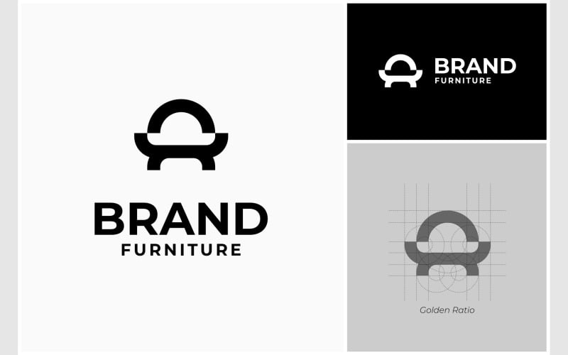 sofa furniture chair simple logo original