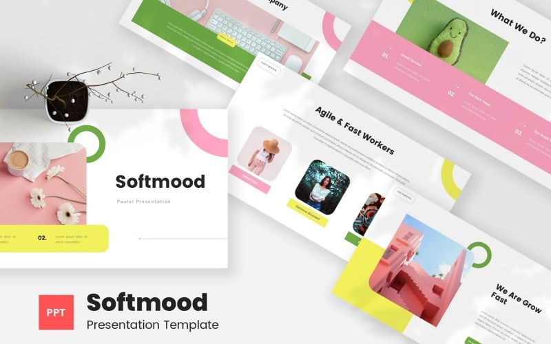 softmood pastel powerpoint template original