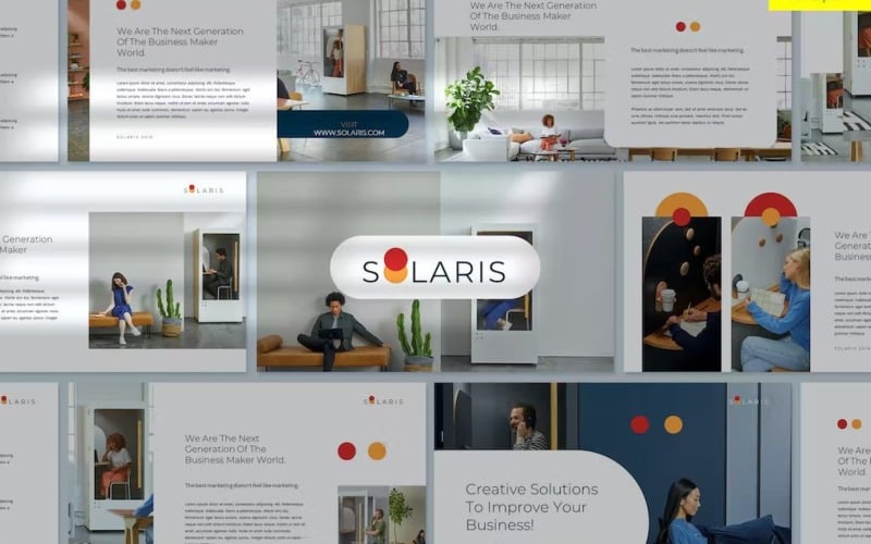 solaris clean amp minimal powerpoint template original