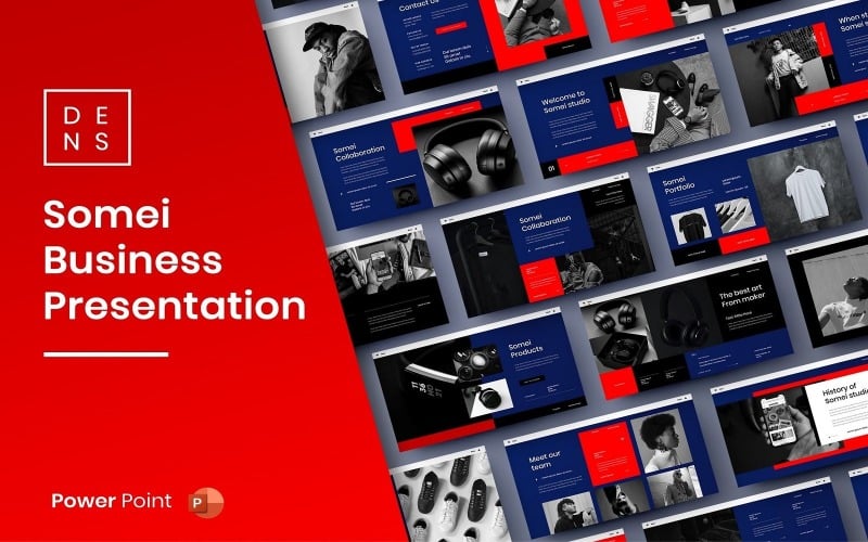 somei business powerpoint template original