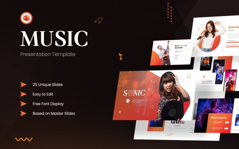 sonic music and entertainment powerpoint presentation original