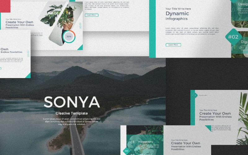 sonya presentation powerpoint template original