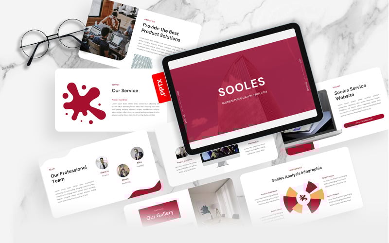 sooles business powerpoint template original