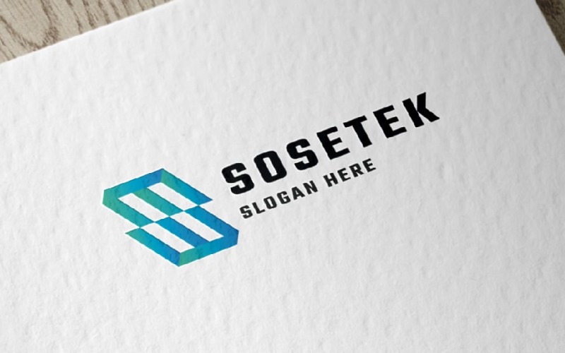 sosetek letter s pro logo original