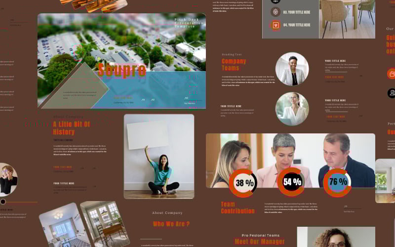soupro pitch deck presentation powerpoint template original