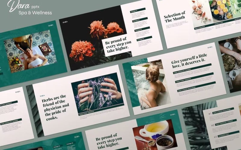 spa and wellness powerpoint original