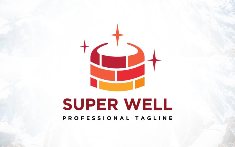 spa super well logo design original
