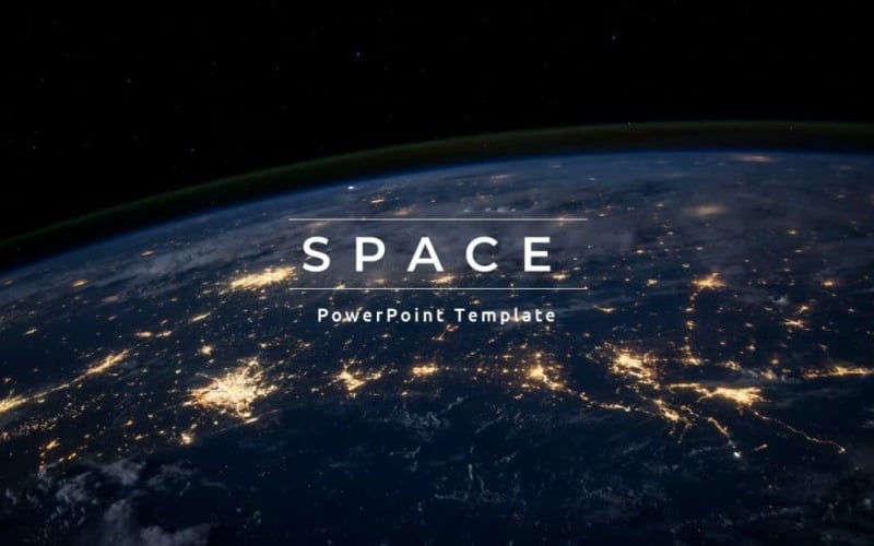 space powerpoint template original