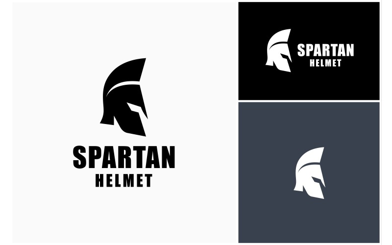 spartan warrior helmet logo original