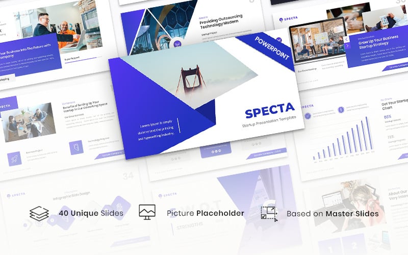 specta startup powerpoint template original