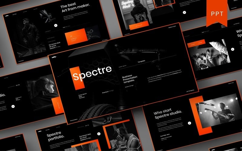 spectre business powerpoint template original