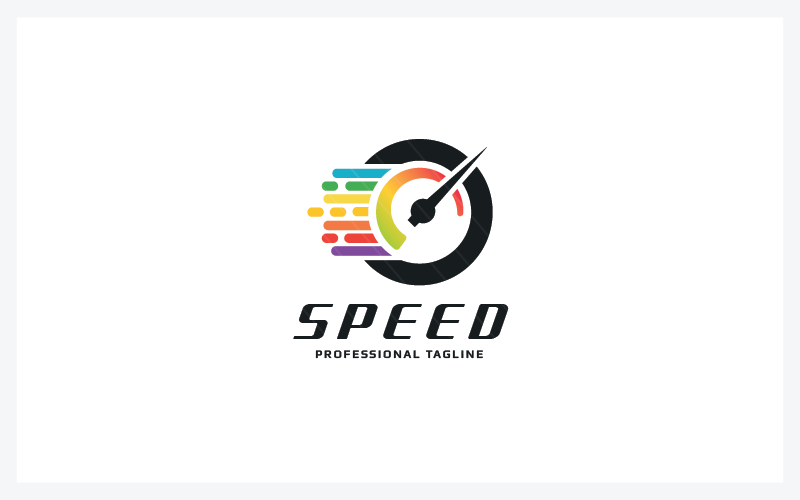 speed car vector logo template original