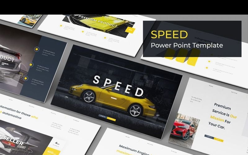 speed powerpoint template original