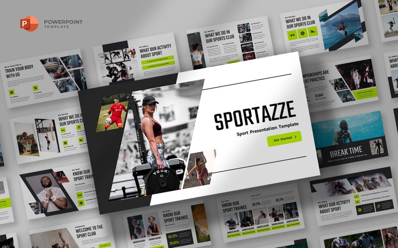 sportazze sports powerpoint template original